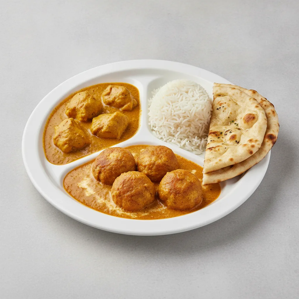 Bronze Package — Chicken Korma and Malai Kofta Bronze Package — Chicken Korma and Malai Kofta