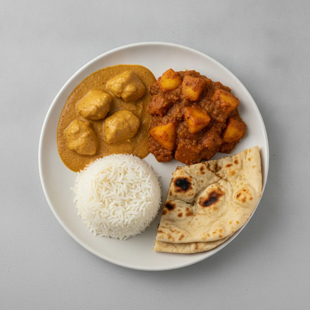Bronze Package — Chicken Korma and Potato Tikka Masala Bronze Package — Chicken Korma and Potato Tikka Masala