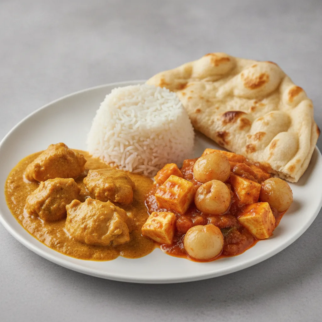 Bronze Package — Chicken Korma and Lychee Paneer Bronze Package — Chicken Korma and Lychee Paneer