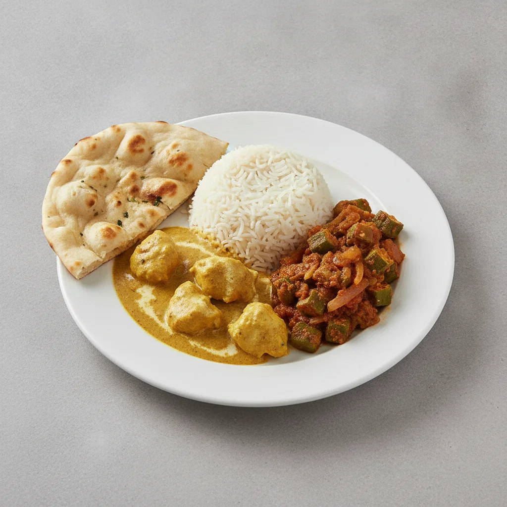 Bronze Package — Chicken Korma and Bhindi Masala Bronze Package — Chicken Korma and Bhindi Masala