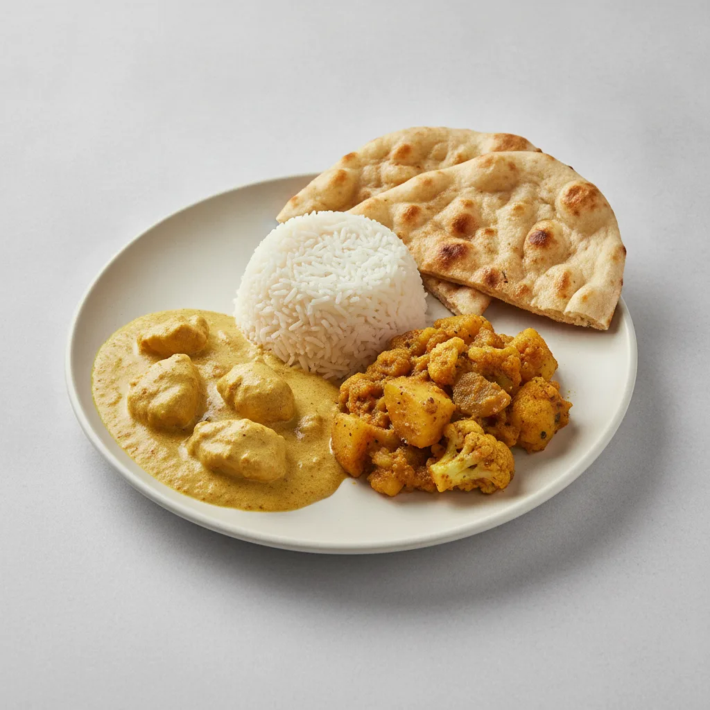 Bronze Package — Chicken Korma and Aloo Gobi Bronze Package — Chicken Korma and Aloo Gobi