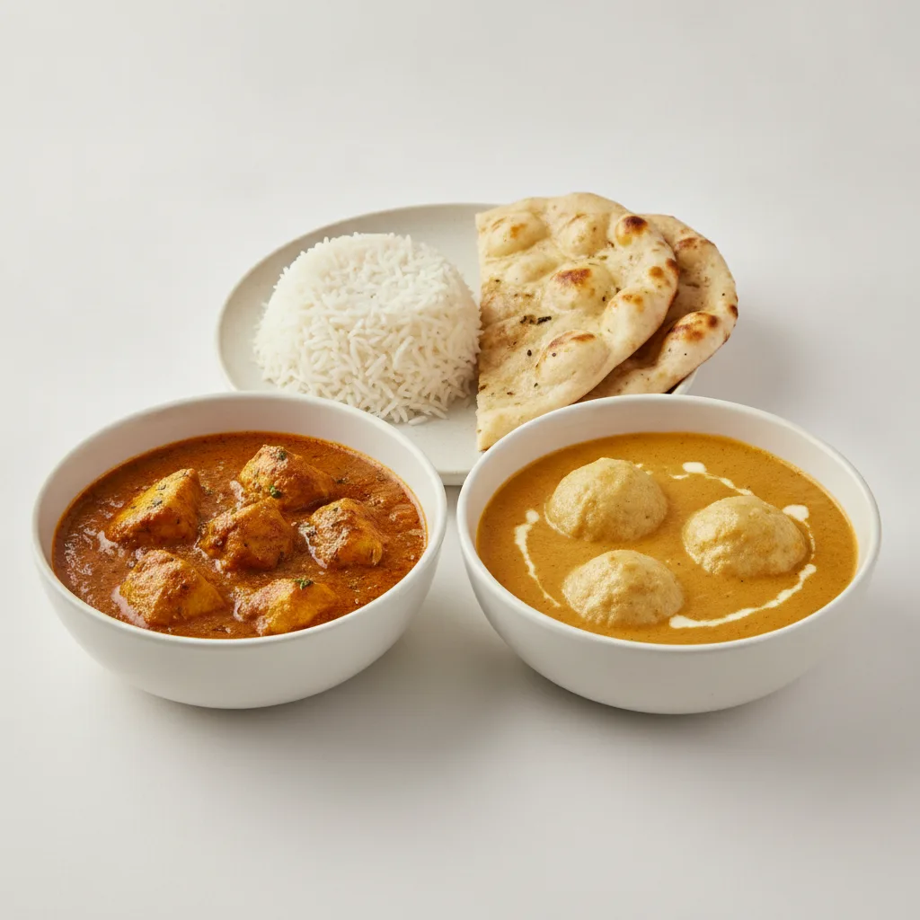 Bronze Package — Chicken Curry and Malai Kofta Bronze Package — Chicken Curry and Malai Kofta