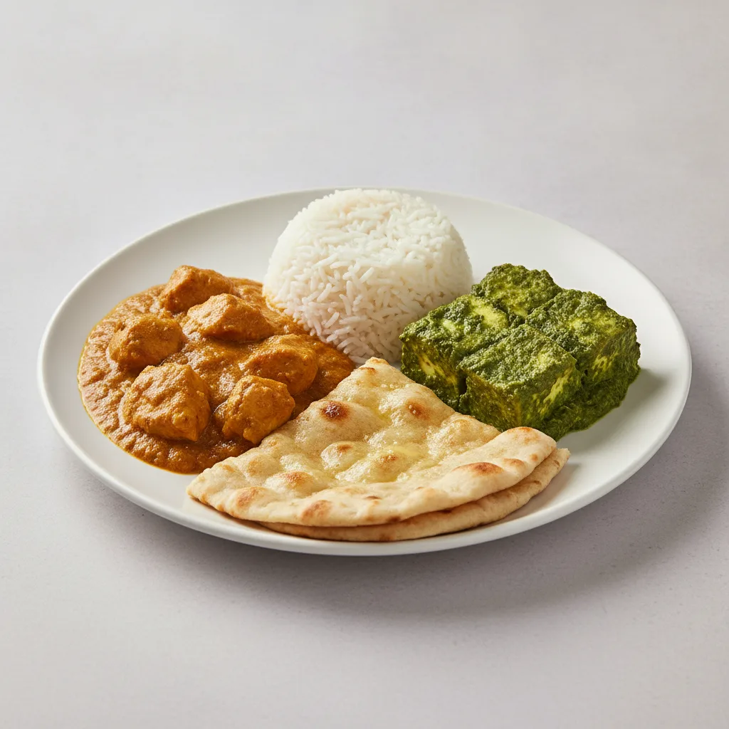 Bronze Package — Chicken Curry and Saag Paneer Bronze Package — Chicken Curry and Saag Paneer