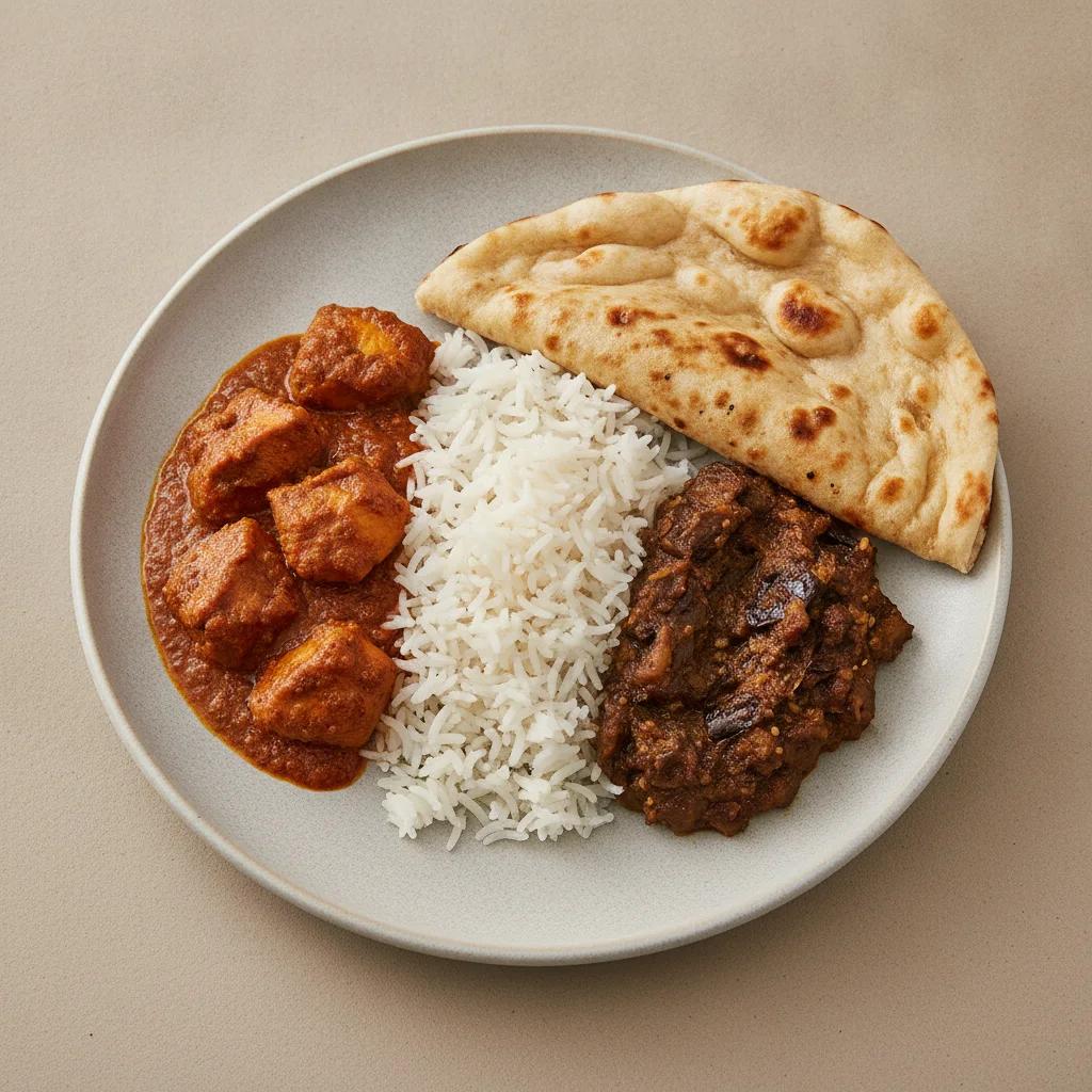 Bronze Package — Chicken Vindaloo and Baingan Bharta Bronze Package — Chicken Vindaloo and Baingan Bharta