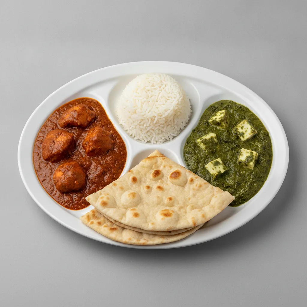 Bronze Package — Chicken Vindaloo and Saag Paneer Bronze Package — Chicken Vindaloo and Saag Paneer