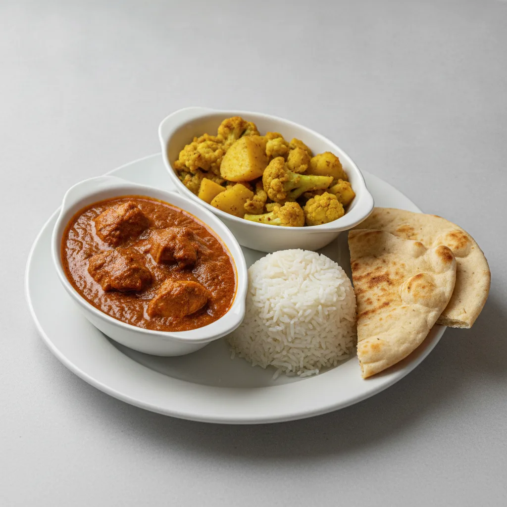 Bronze Package — Chicken Vindaloo and Aloo Gobi Bronze Package — Chicken Vindaloo and Aloo Gobi