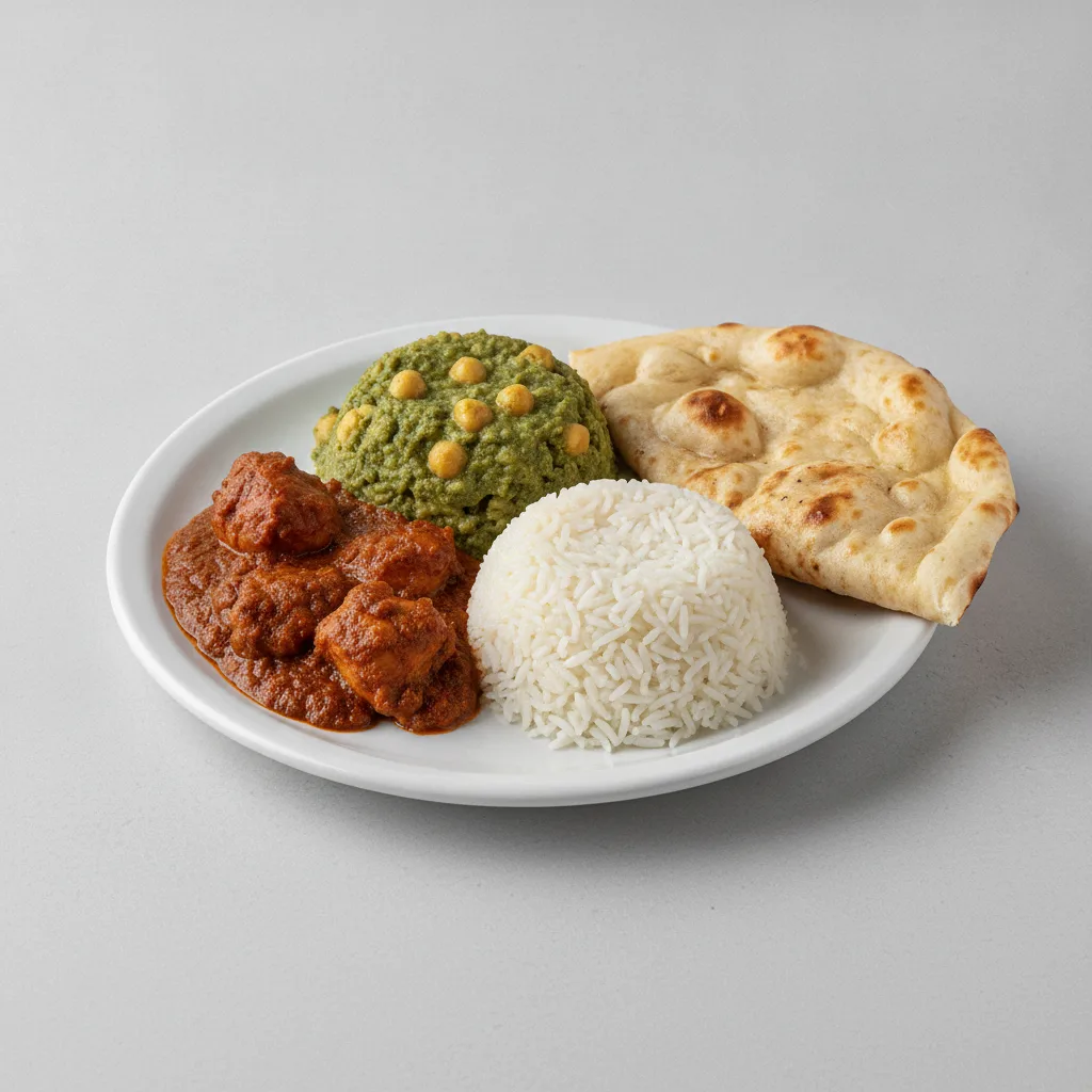 Bronze Package — Chicken Vindaloo and Channa Saag Bronze Package — Chicken Vindaloo and Channa Saag