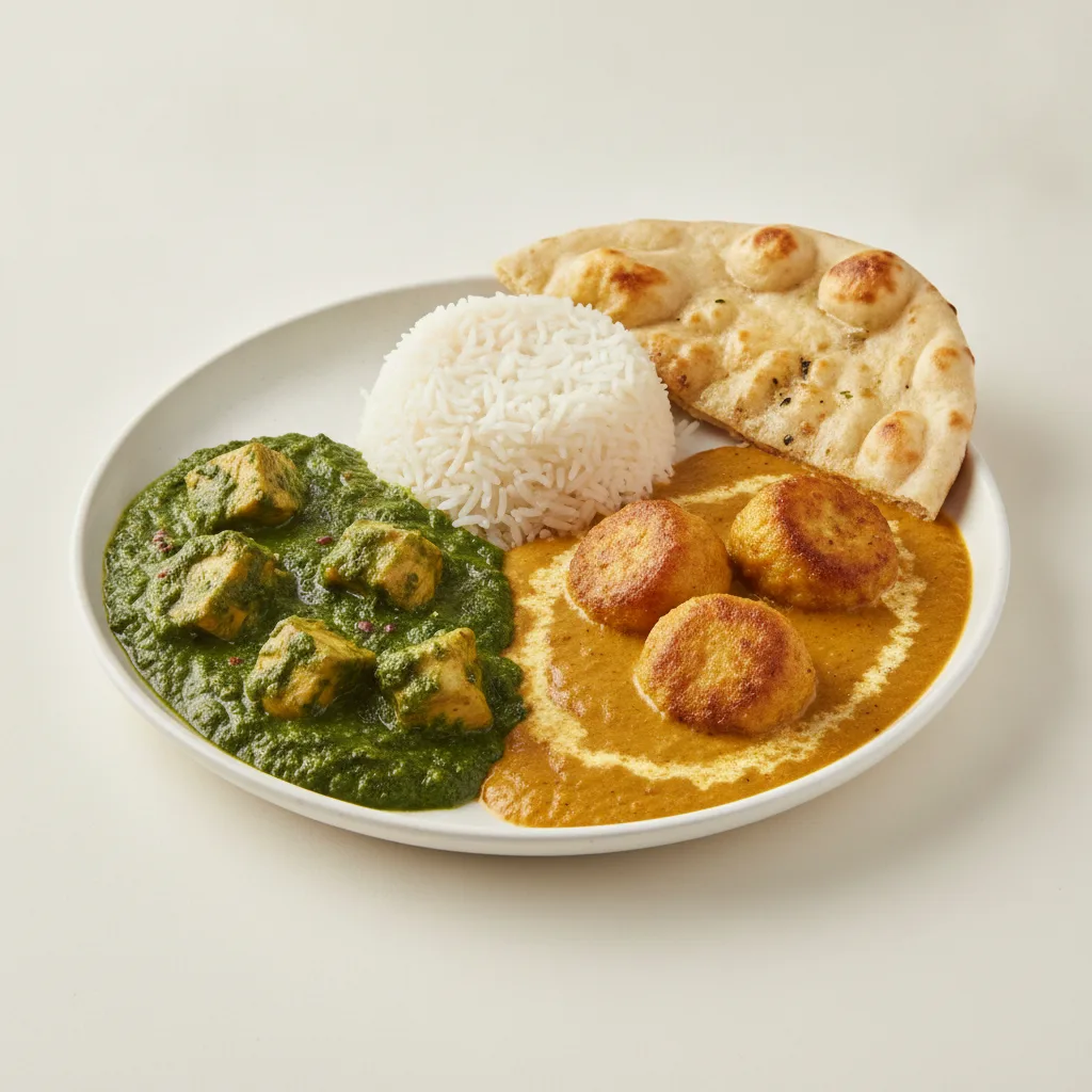 Bronze Package — Chicken Saag and Malai Kofta Bronze Package — Chicken Saag and Malai Kofta
