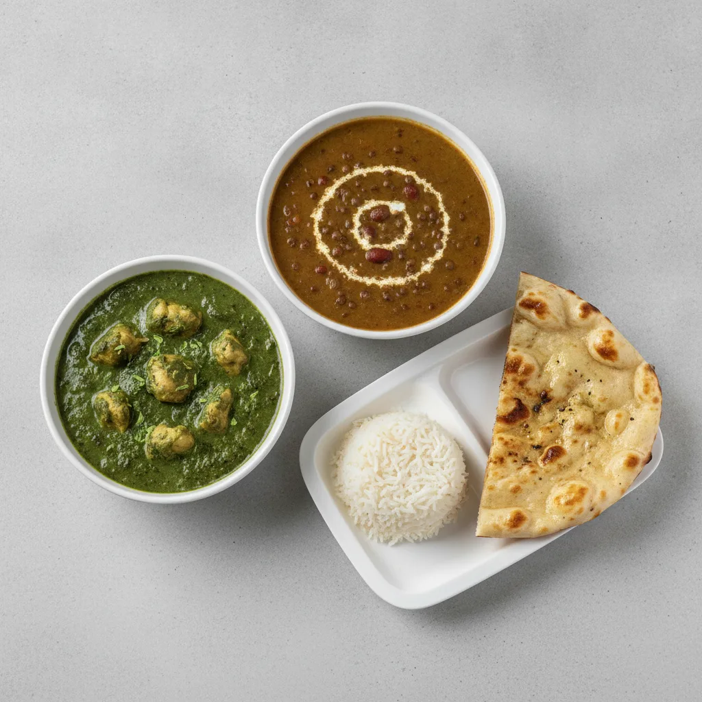 Bronze Package — Chicken Saag and Daal Makhani Bronze Package — Chicken Saag and Daal Makhani