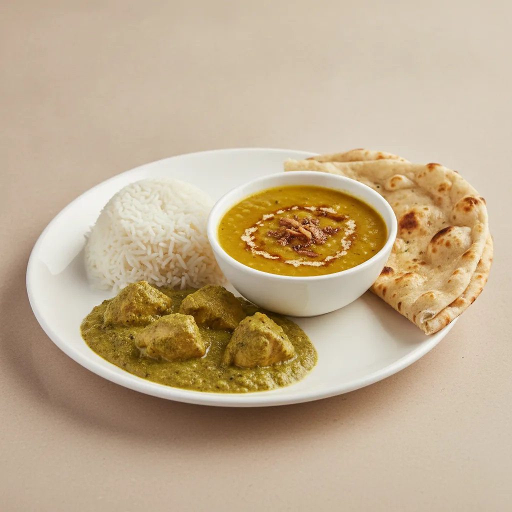 Bronze Package — Chicken Saag and Daal Tadka Bronze Package — Chicken Saag and Daal Tadka