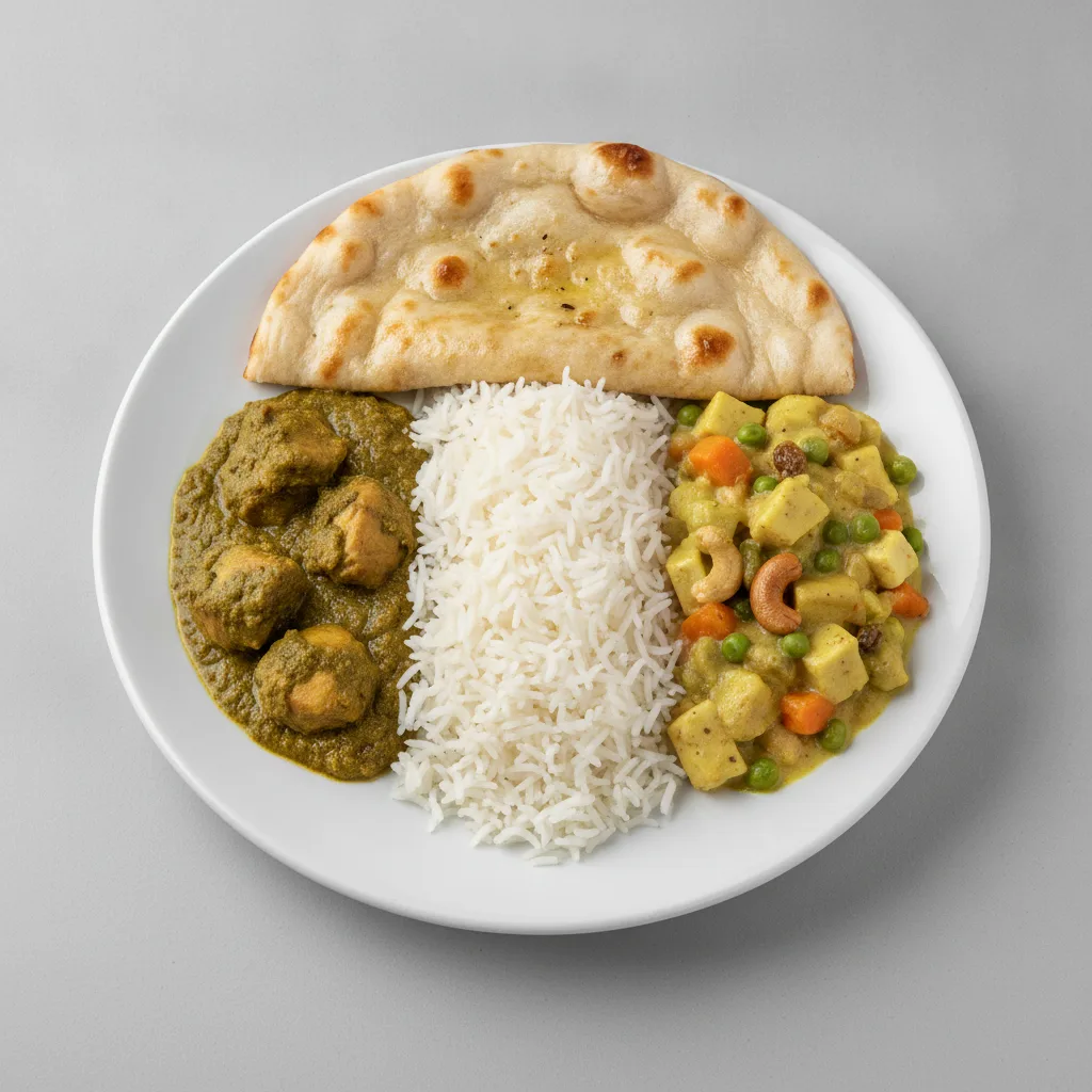 Bronze Package — Chicken Saag and Navratan Korma Bronze Package — Chicken Saag and Navratan Korma
