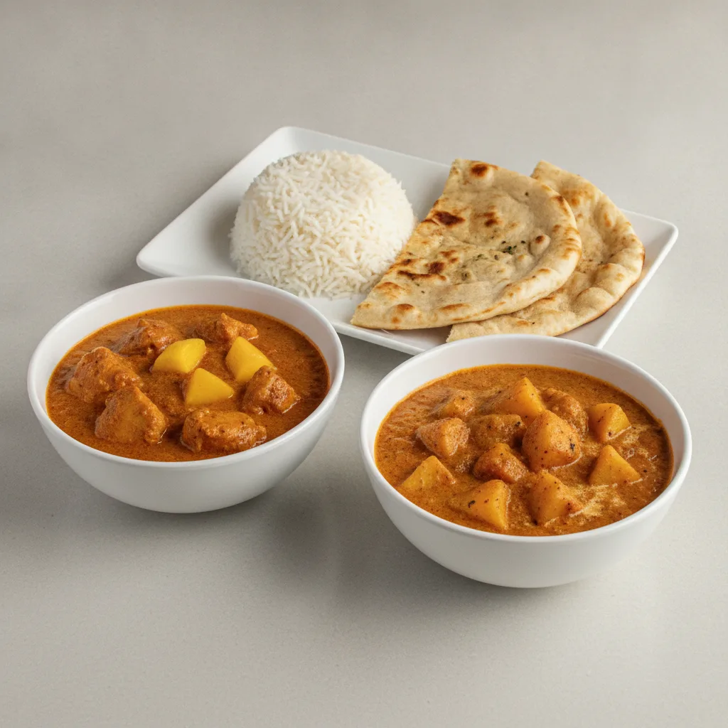 Bronze Package — Chicken Mango and Potato Tikka Masala Bronze Package — Chicken Mango and Potato Tikka Masala