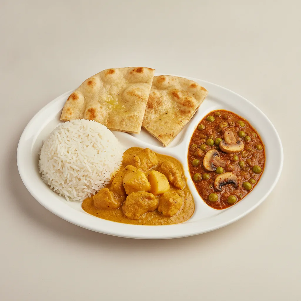Bronze Package — Chicken Mango and Matar Mushroom Bronze Package — Chicken Mango and Matar Mushroom