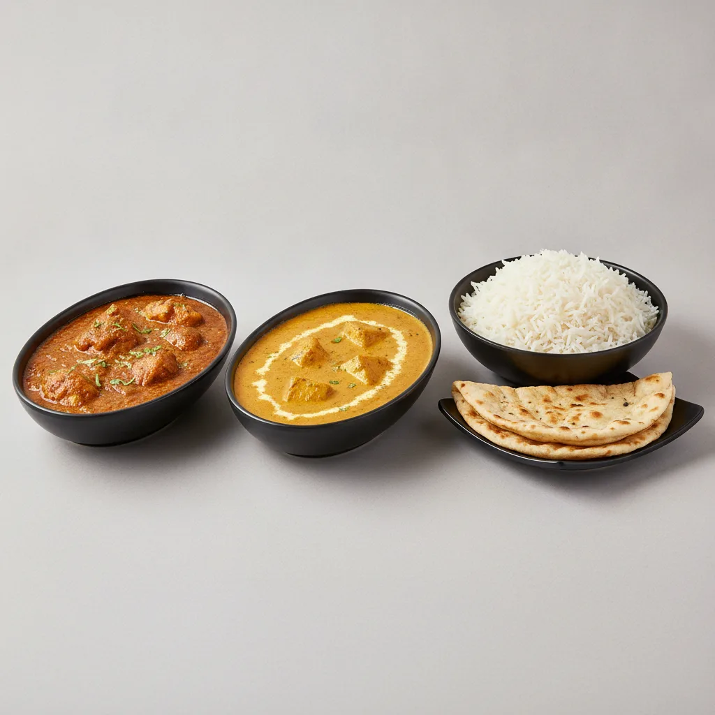 Bronze Package — Chicken Kadai and Shahi Paneer Korma Bronze Package — Chicken Kadai and Shahi Paneer Korma