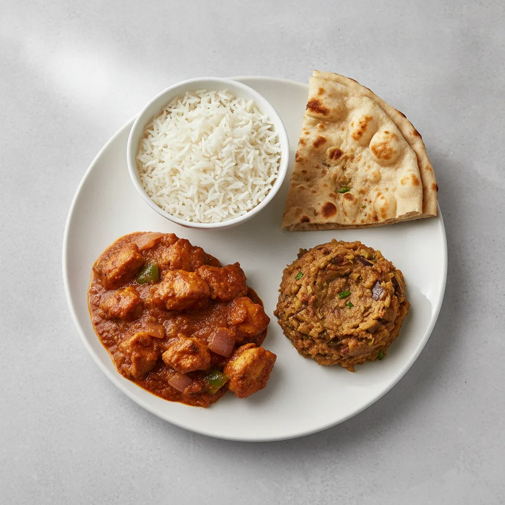 Bronze Package — Chicken Kadai and Baingan Bharta Bronze Package — Chicken Kadai and Baingan Bharta