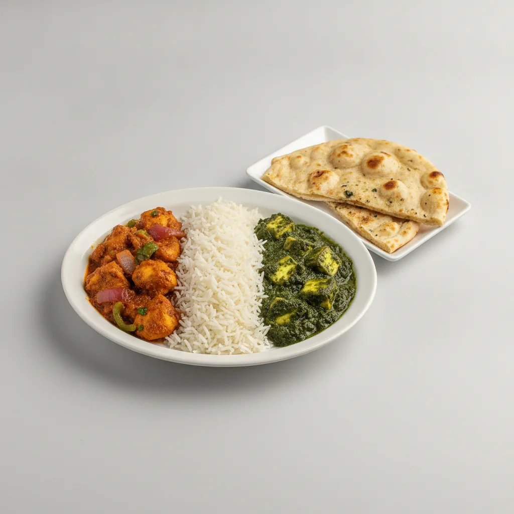 Bronze Package — Chicken Kadai and Saag Paneer Bronze Package — Chicken Kadai and Saag Paneer