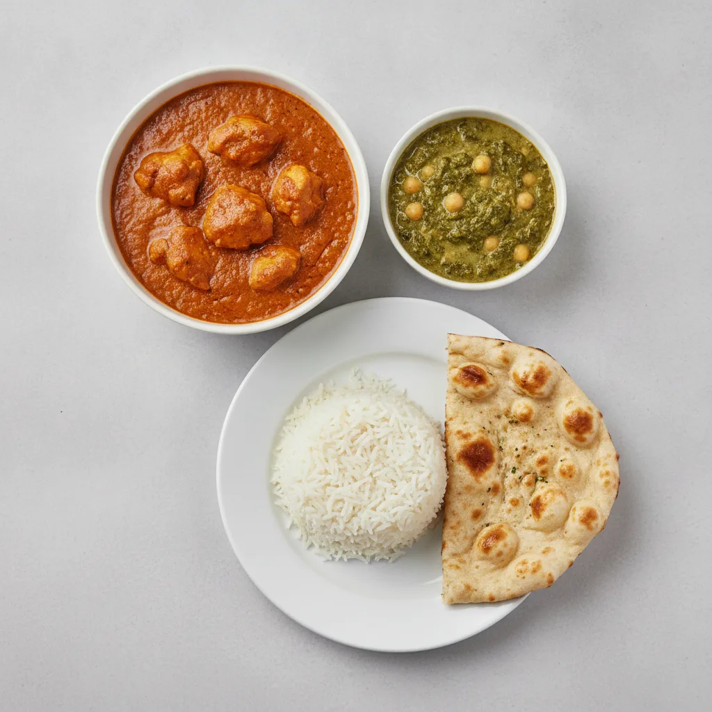 Bronze Package — Chicken Kadai and Channa Saag Bronze Package — Chicken Kadai and Channa Saag