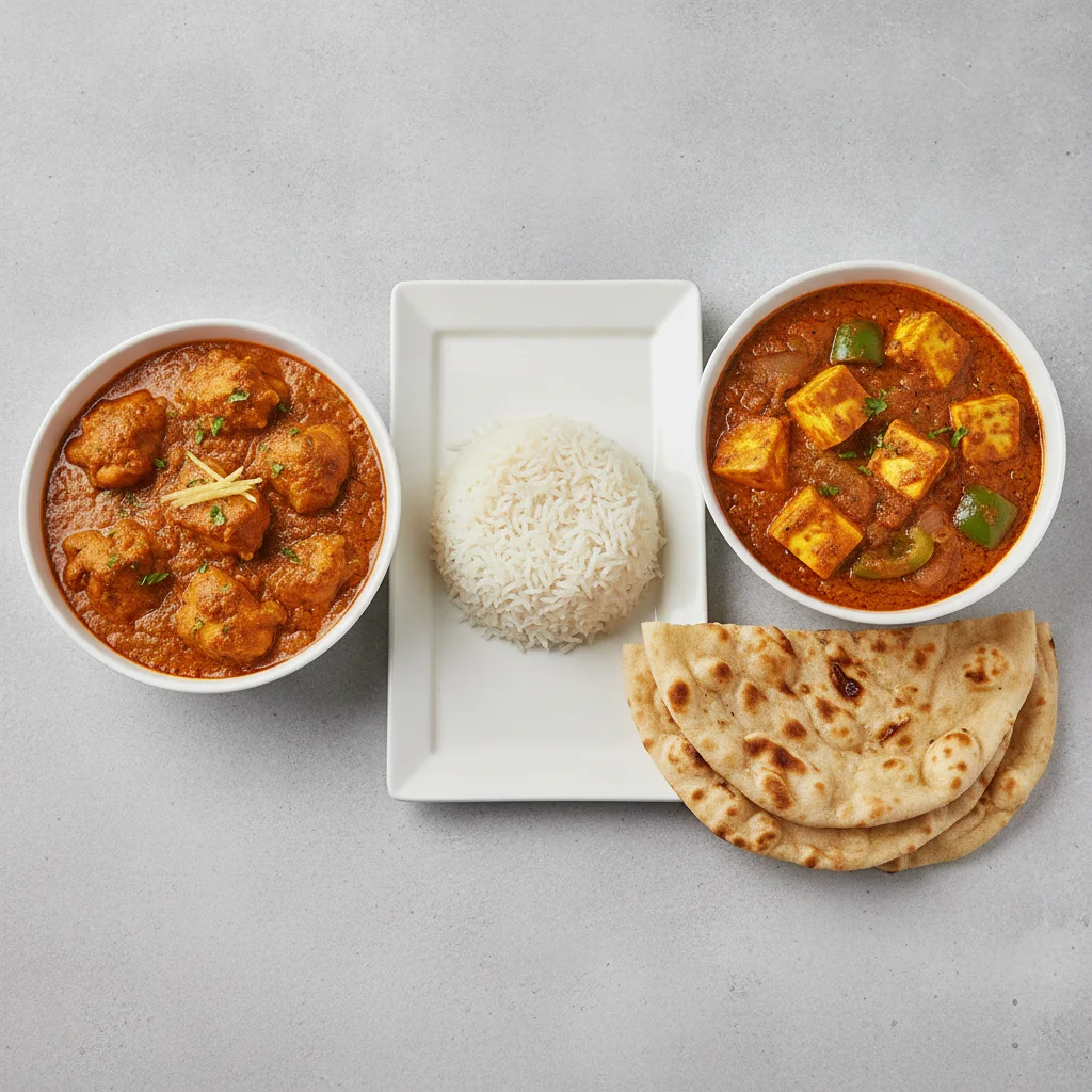 Bronze Package — Chicken Kadai and Paneer Kadai Bronze Package — Chicken Kadai and Paneer Kadai