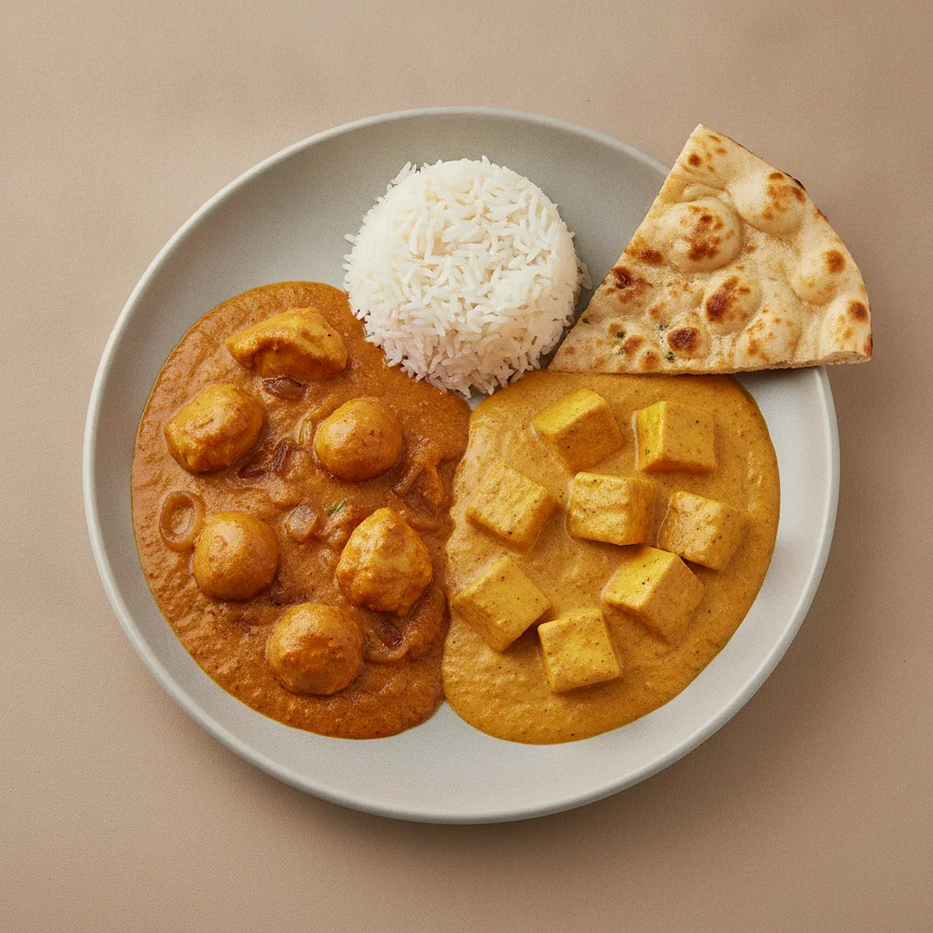 Bronze Package — Lychee Chicken and Shahi Paneer Korma Bronze Package — Lychee Chicken and Shahi Paneer Korma