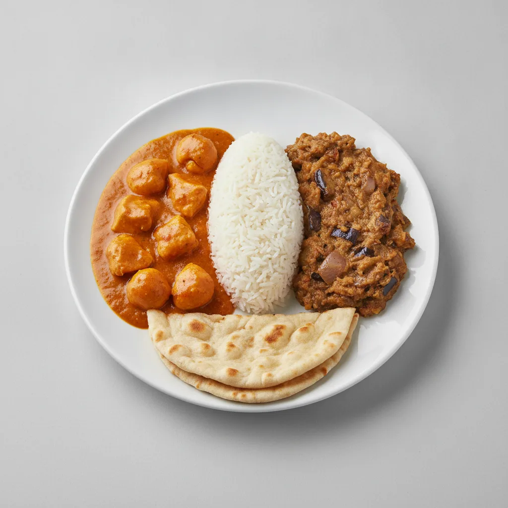 Bronze Package — Lychee Chicken and Baingan Bharta Bronze Package — Lychee Chicken and Baingan Bharta