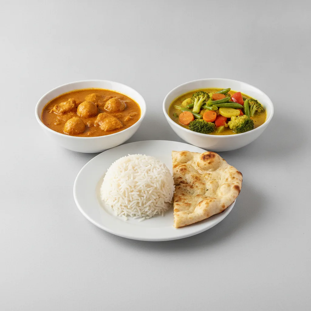 Bronze Package — Lychee Chicken and Vegetable Curry Bronze Package — Lychee Chicken and Vegetable Curry