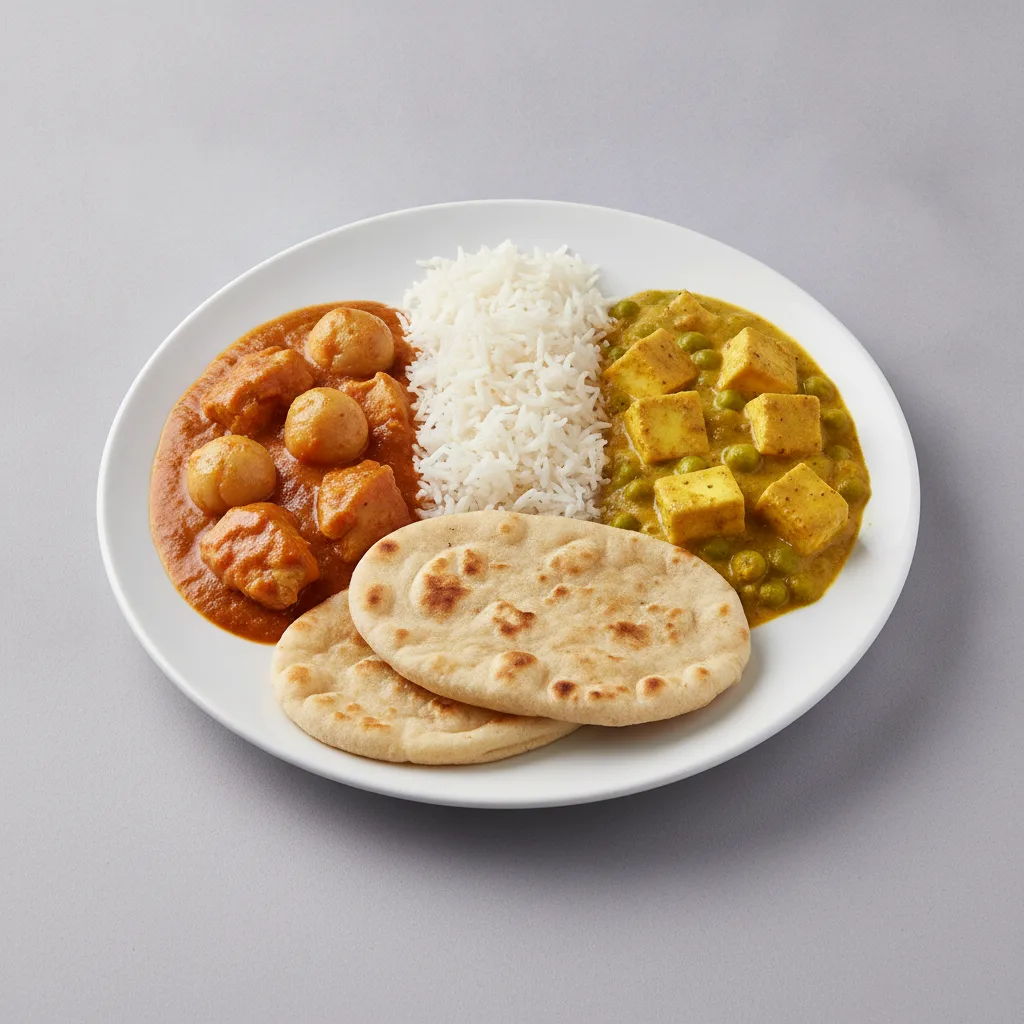 Bronze Package — Lychee Chicken and Matar Paneer Bronze Package — Lychee Chicken and Matar Paneer