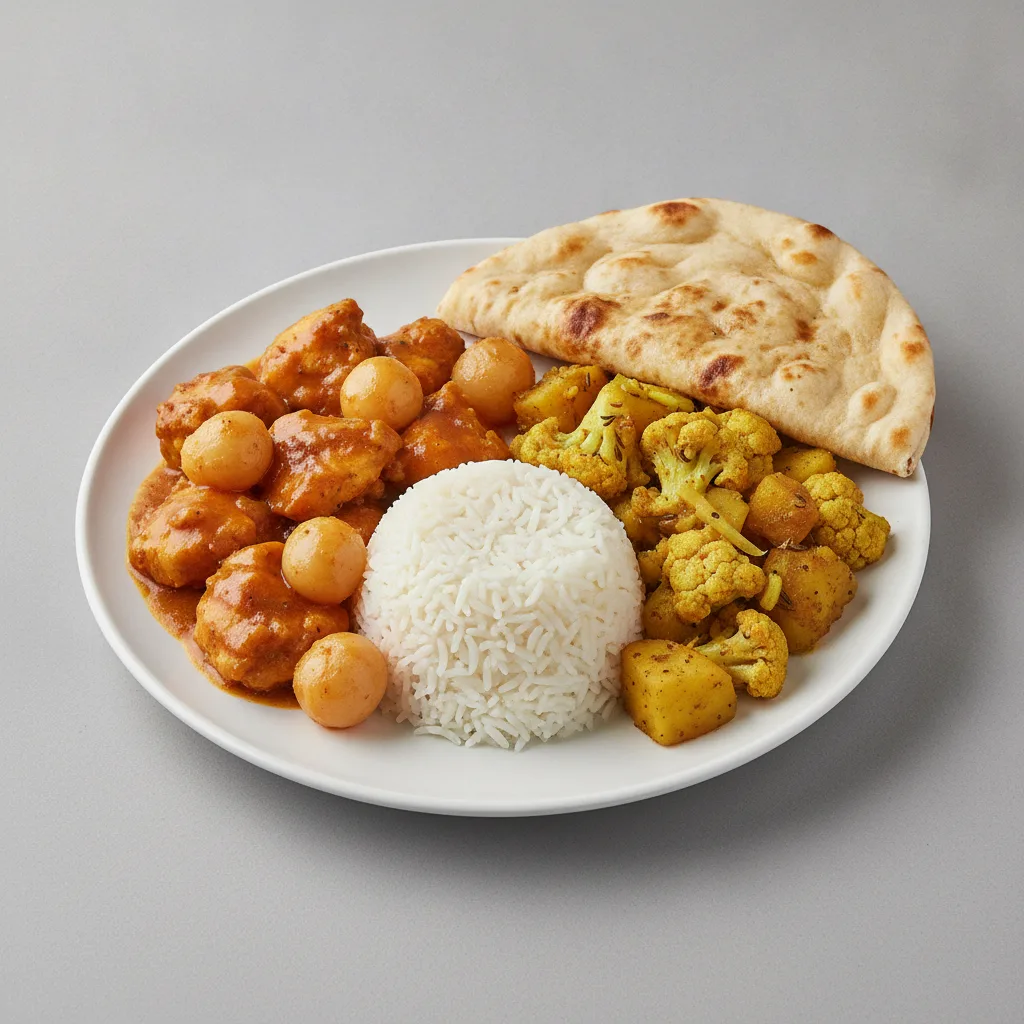 Bronze Package — Lychee Chicken and Aloo Gobi Bronze Package — Lychee Chicken and Aloo Gobi