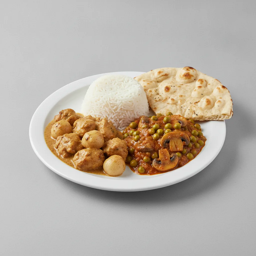 Bronze Package — Lychee Chicken and Matar Mushroom Bronze Package — Lychee Chicken and Matar Mushroom