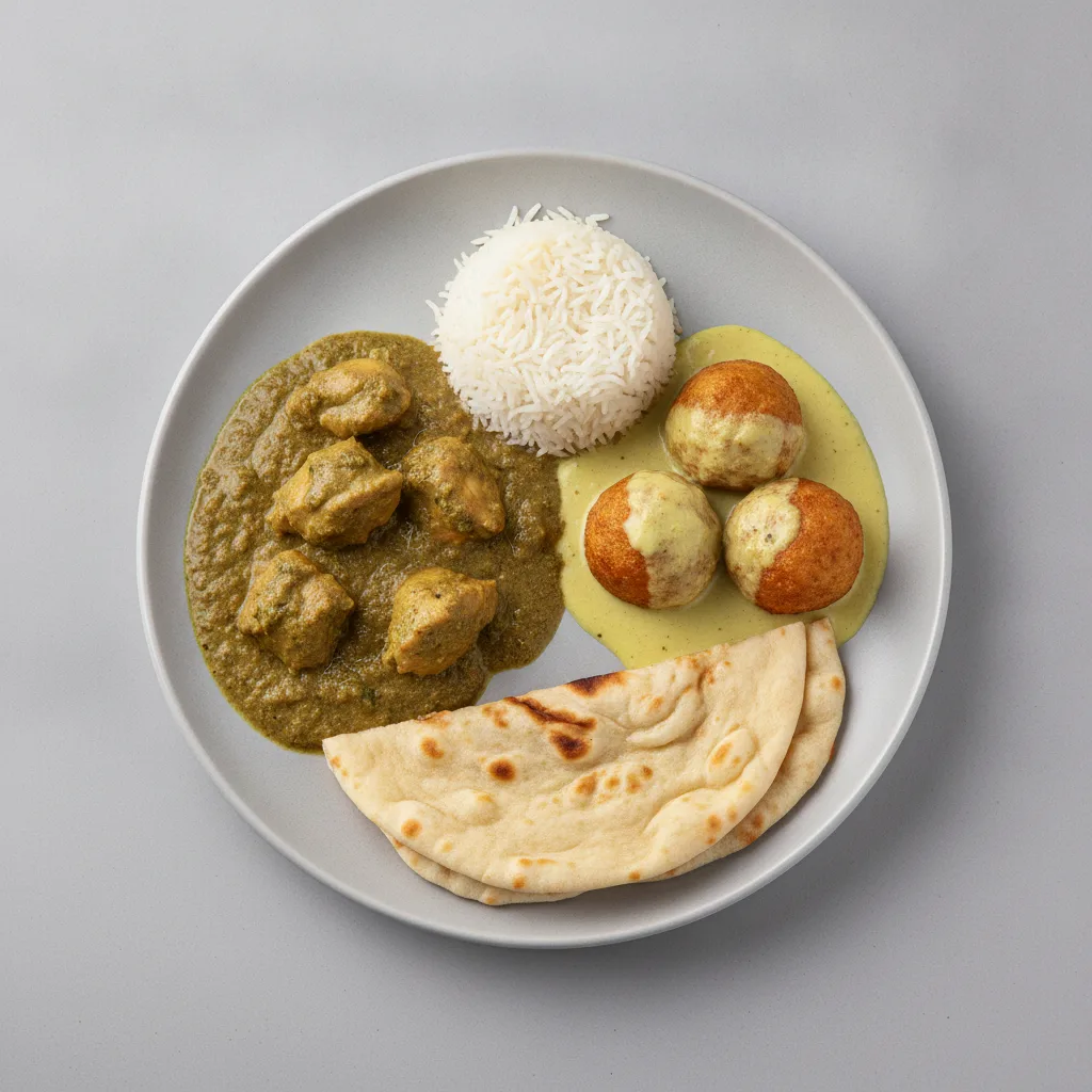 Bronze Package — Chicken Mint Curry and Malai Kofta Bronze Package — Chicken Mint Curry and Malai Kofta