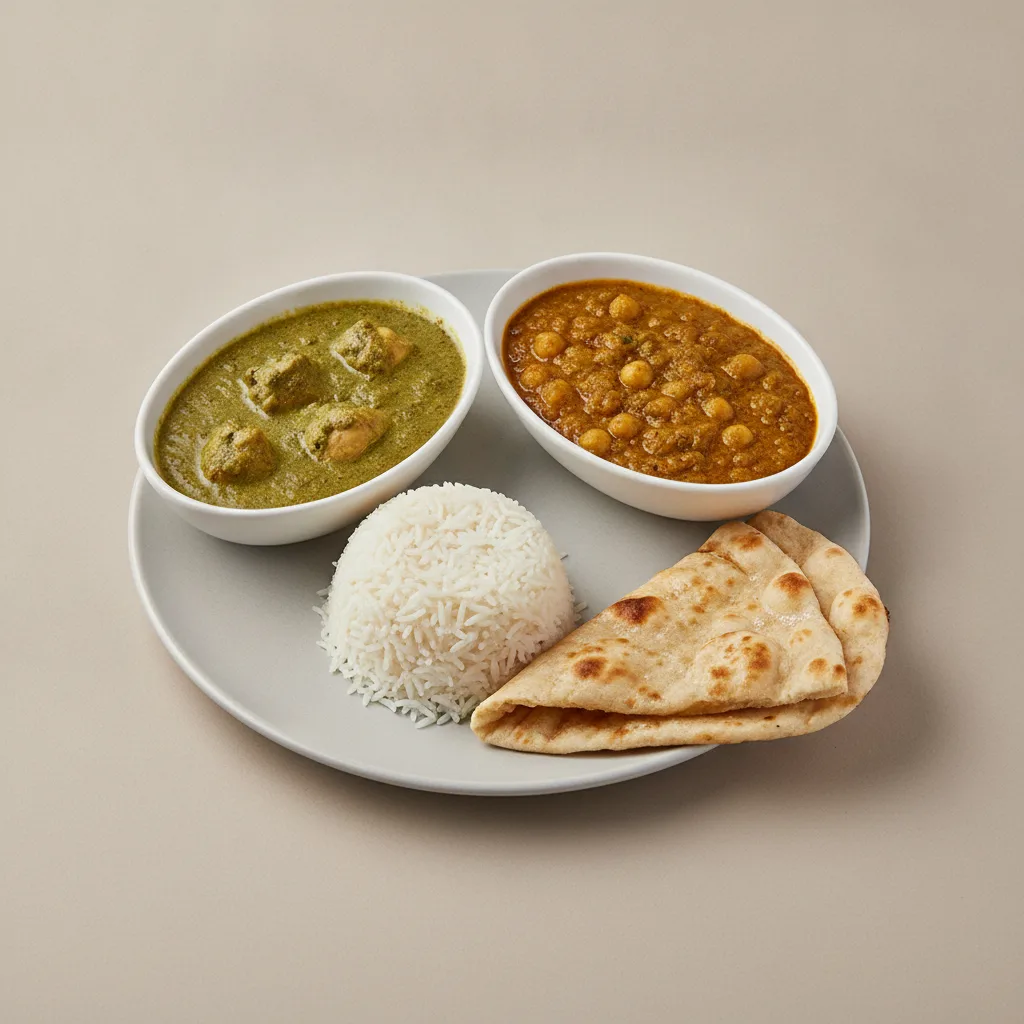 Bronze Package — Chicken Mint Curry and Channa Masala Bronze Package — Chicken Mint Curry and Channa Masala