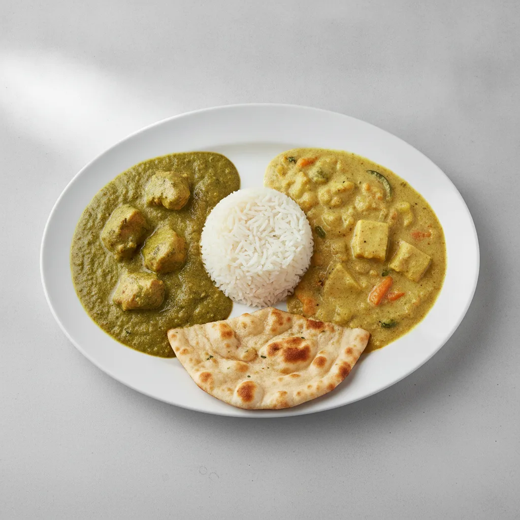 Bronze Package — Chicken Mint Curry and Navratan Korma Bronze Package — Chicken Mint Curry and Navratan Korma