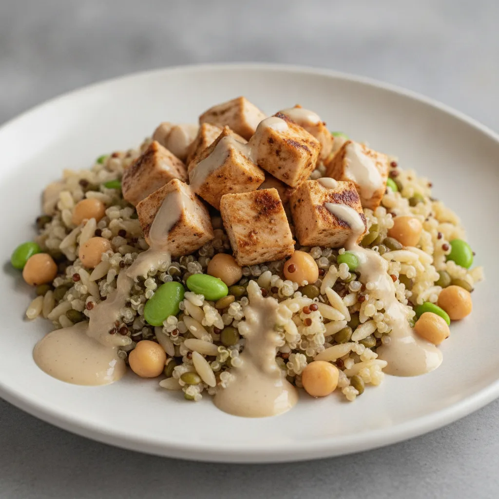 Aegean Tahini Salad and Chicken Aegean Tahini Salad and Chicken