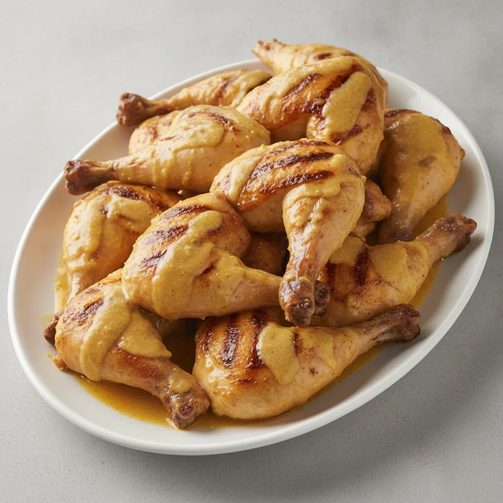 Quarter Chicken - Lemon Mustard Sauce Quarter Chicken - Lemon Mustard Sauce