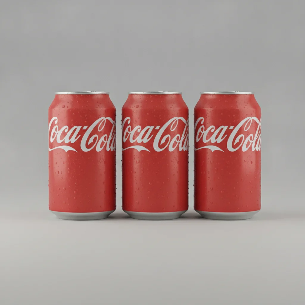 Soda Cans - Coca-Cola Soda Cans - Coca-Cola