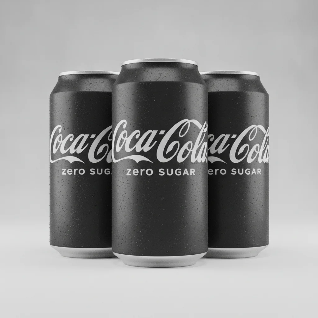 Soda Cans - Coke Zero Soda Cans - Coke Zero