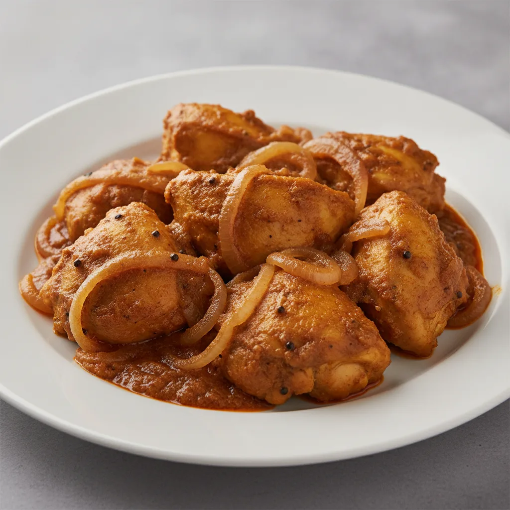 Chicken Do Piyazza Tray