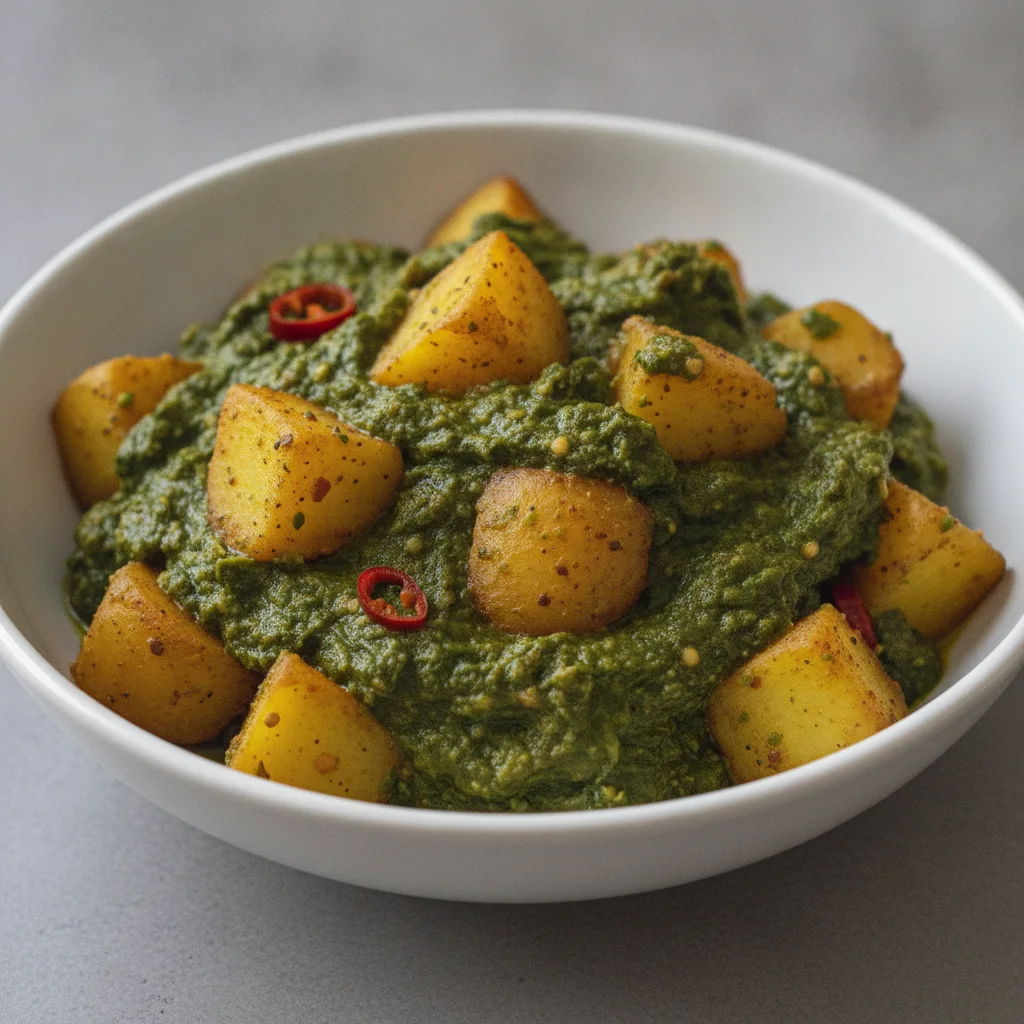 Saag Aloo