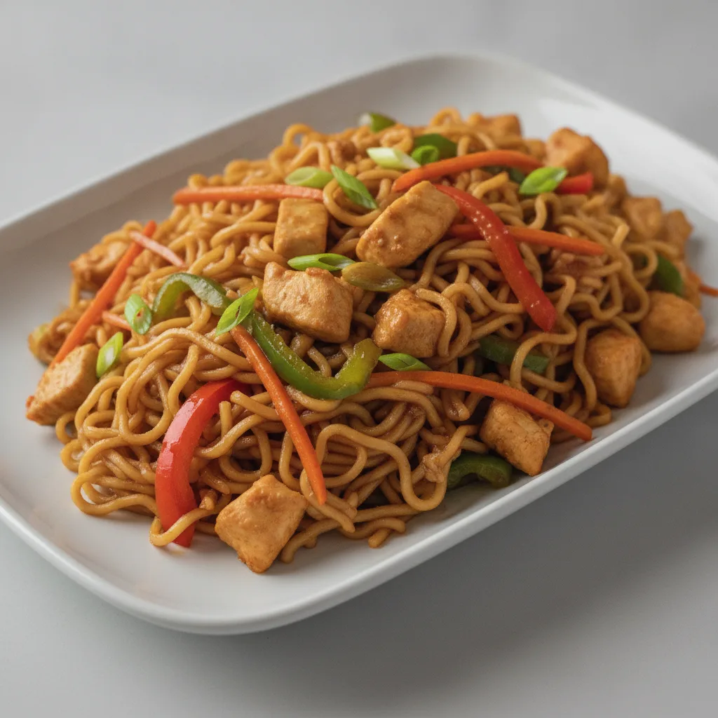 Chicken Noodles Tray