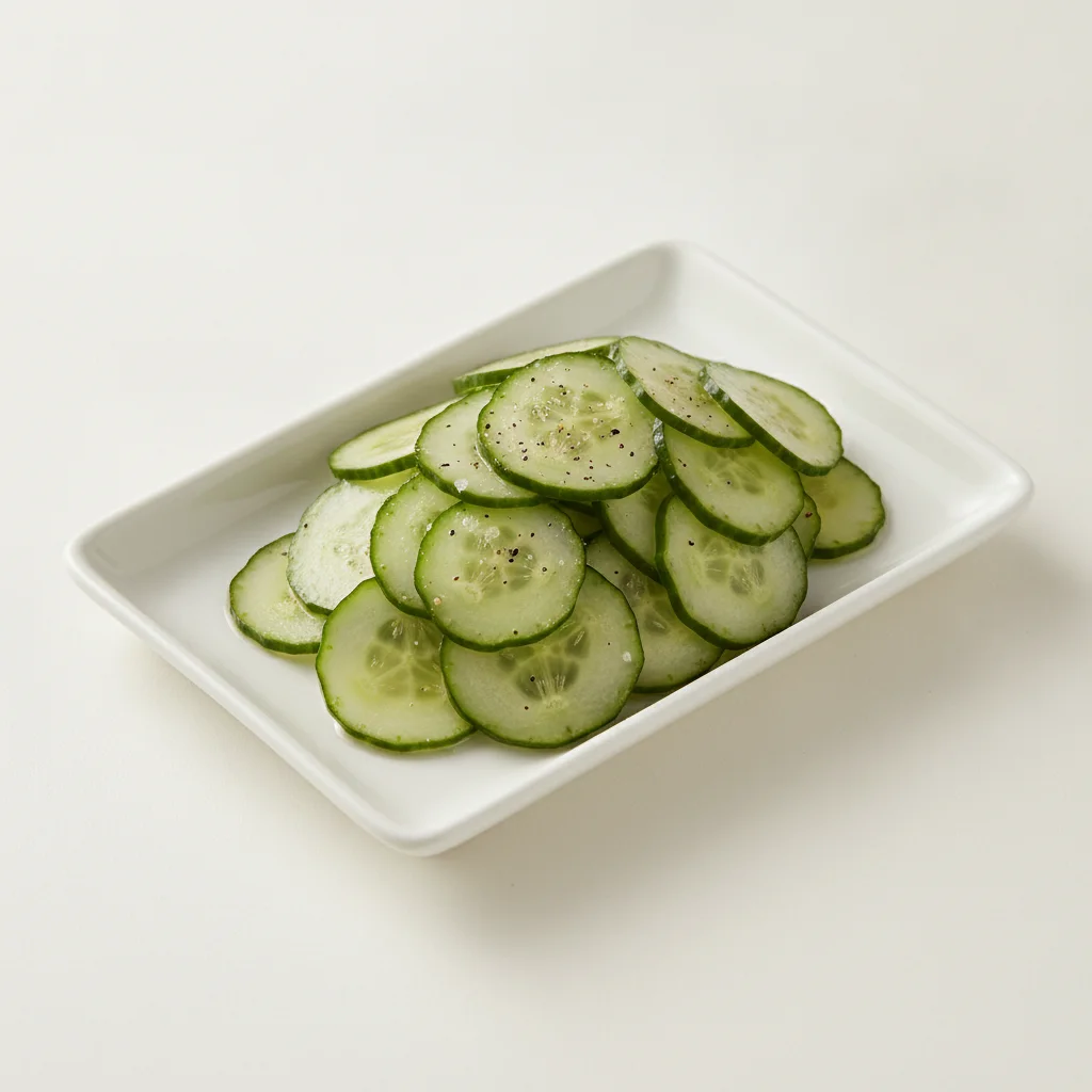 Cucumber Salad Tray