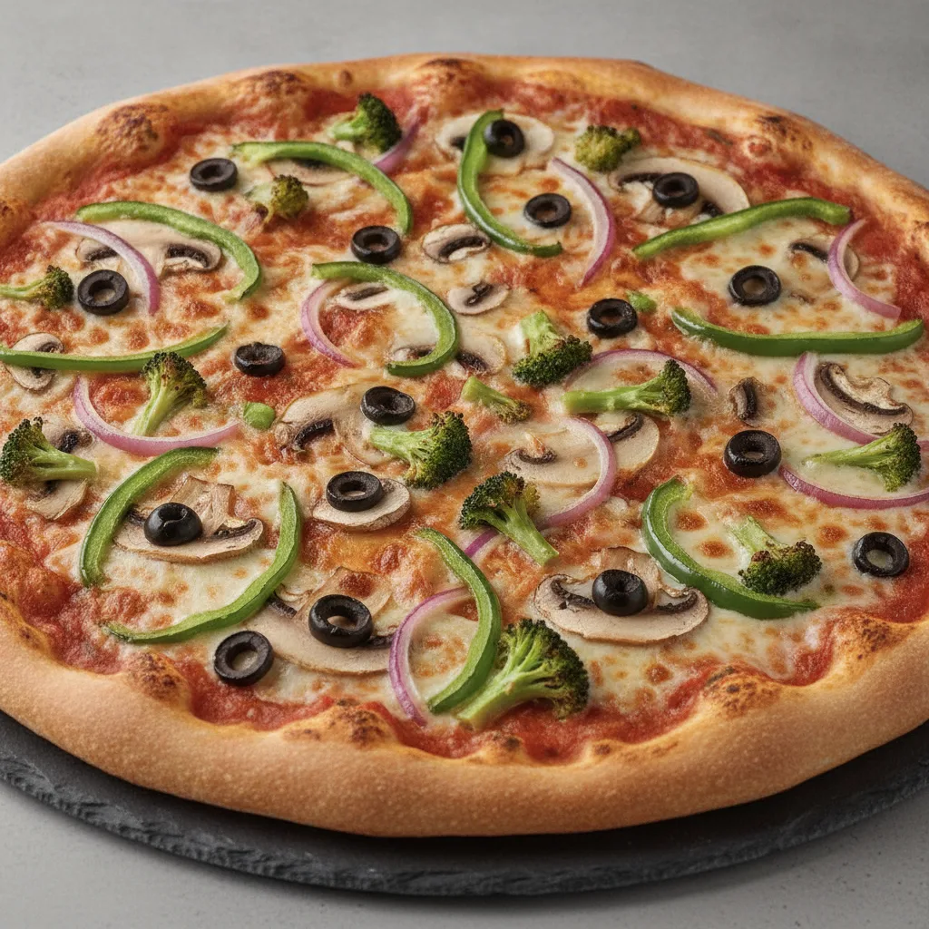 Vegetarian Lovers Pizza 18" Vegetarian Lovers Pizza 18"