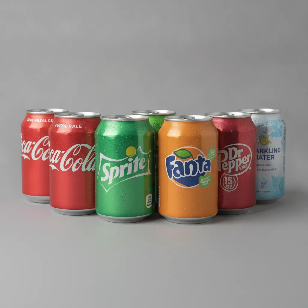 Assorted Canned Soda Assorted Canned Soda