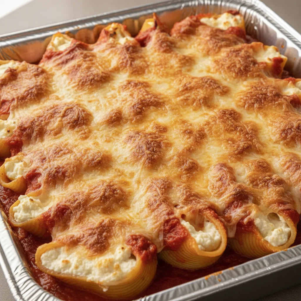 Stuffed Shells half Tray