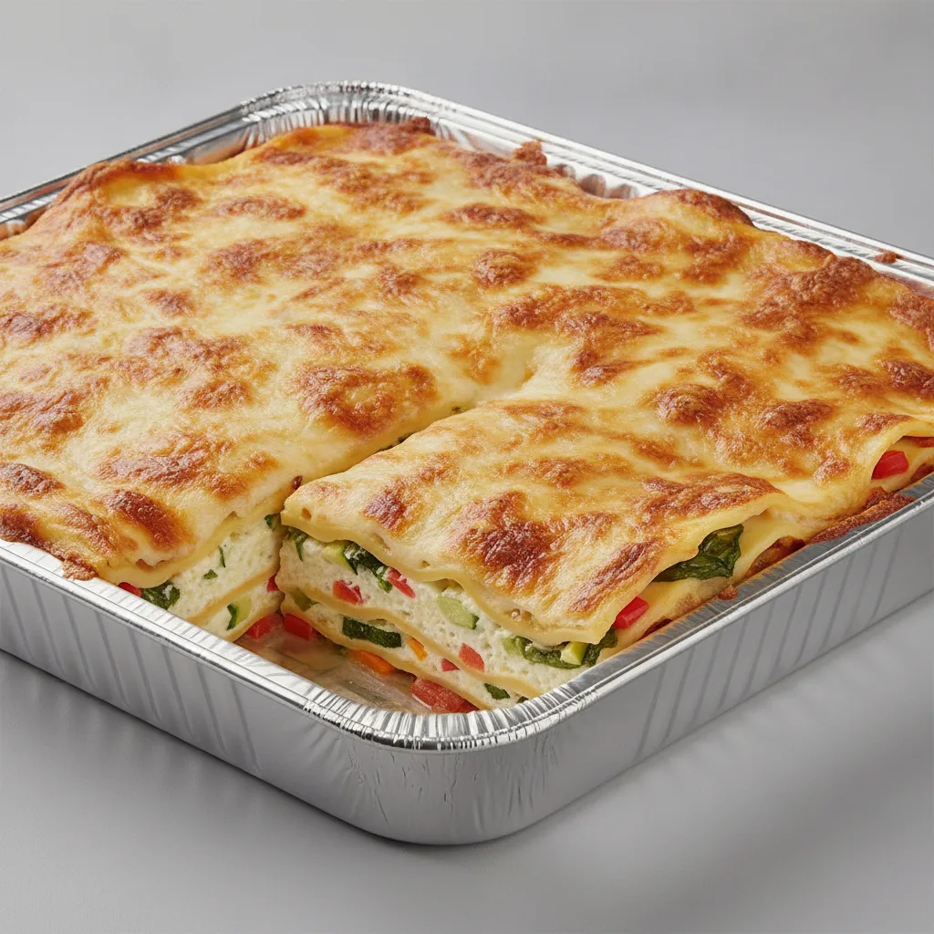 Vegetable Lasagna half Tray