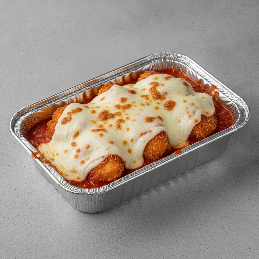 Shrimp Parmigiana half Tray
