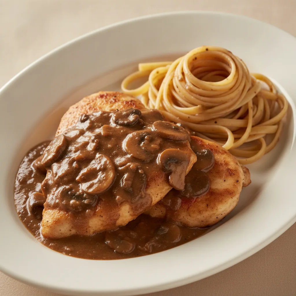 Chicken Marsala Full Tray