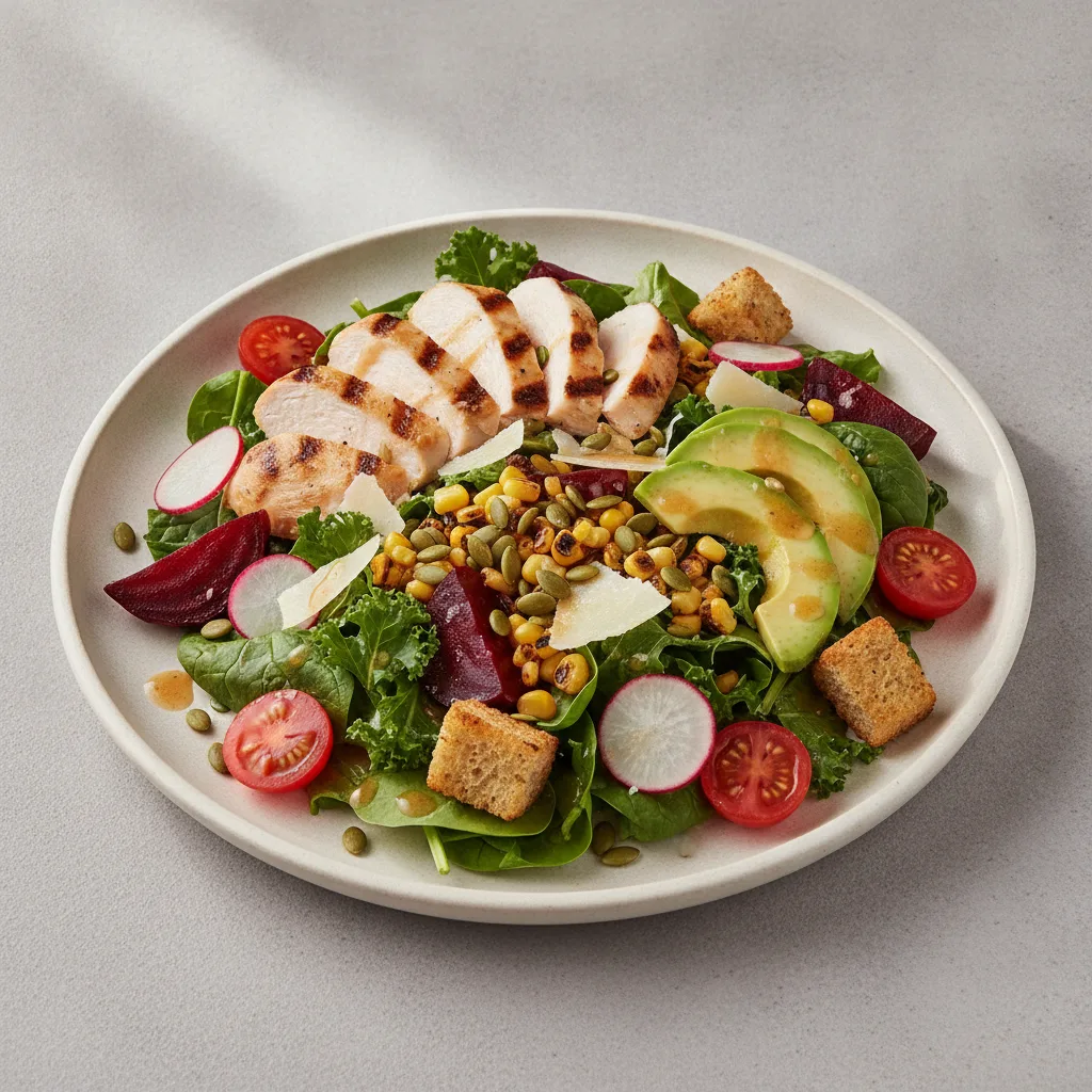 Fresh From the Market Salad with Grilled Chicken
