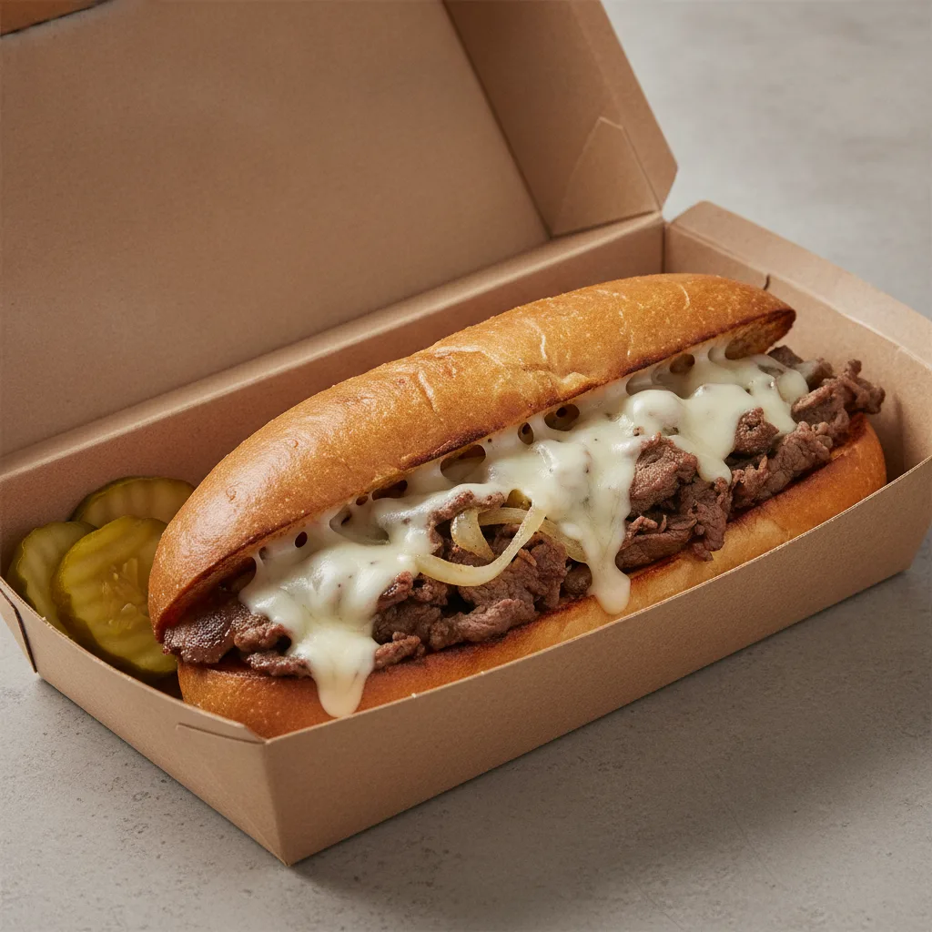 All American Cheesesteak (Swiss) All American Cheesesteak (Swiss)