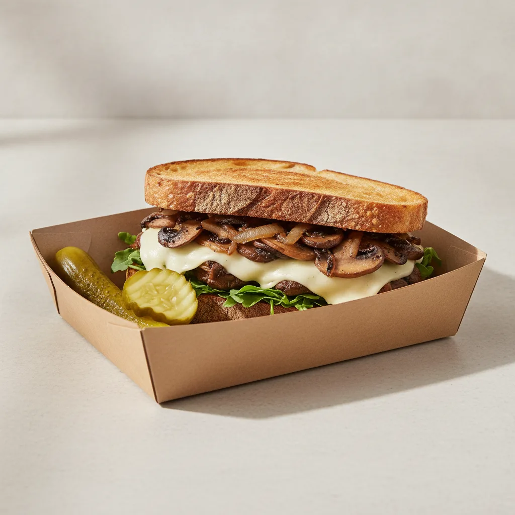 Mushroom Melt (Vegetarian) Mushroom Melt (Vegetarian)
