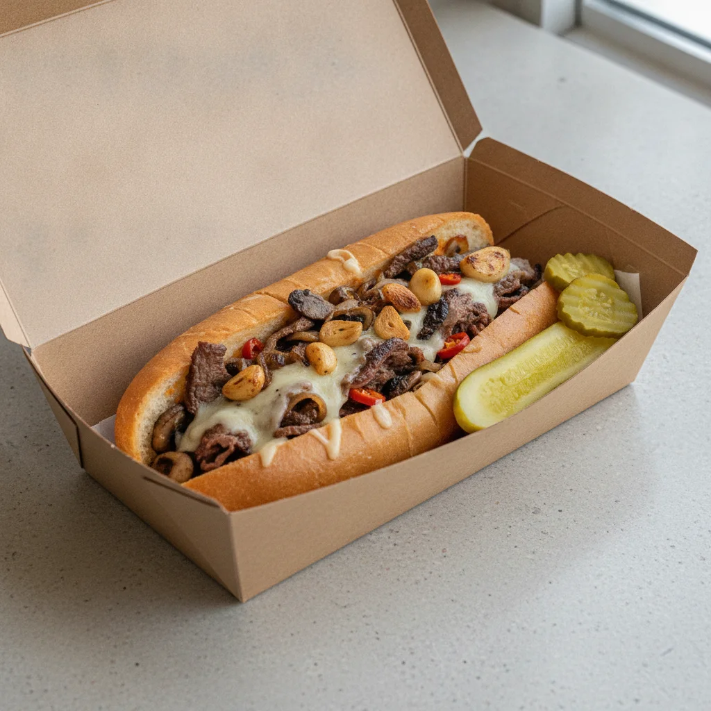 G-Moes Cheesesteak (Provolone) G-Moes Cheesesteak (Provolone)
