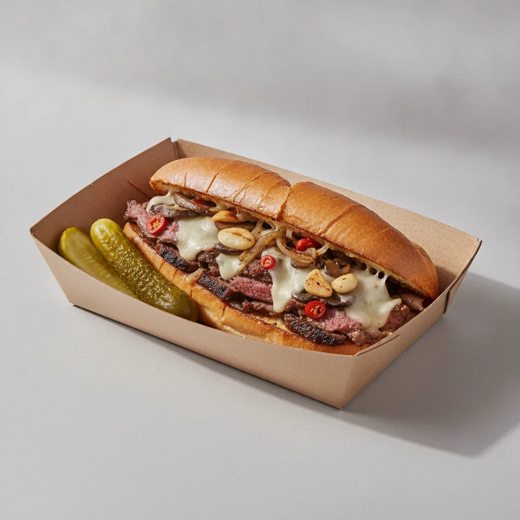 G-Moes Cheesesteak (Swiss) G-Moes Cheesesteak (Swiss)